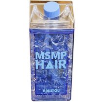 Squeeze Copo Garrafa Gel Congelante Canudo Bico Azul 400Ml