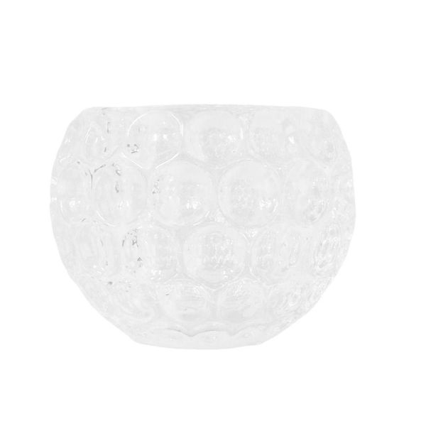 Vaso De Vidro Decoração Redondo 9cm Charm