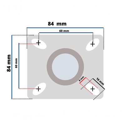 Rodizio Industrial 50 Mm Roda Nylon C/ Freio 350 Kg
