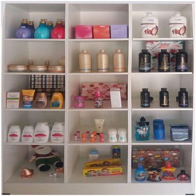 Kit Loja com Colméias Estante Balcão Arara e de Atendimento