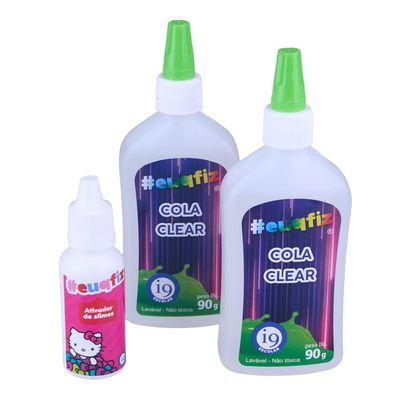Kit Slime Hello Kitty BRI0136 I9 Brinquedos
