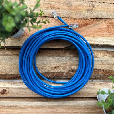 Cabo De Rede Lan Utp Cat5e Rj45 - Loja Gubler 05 Metros
