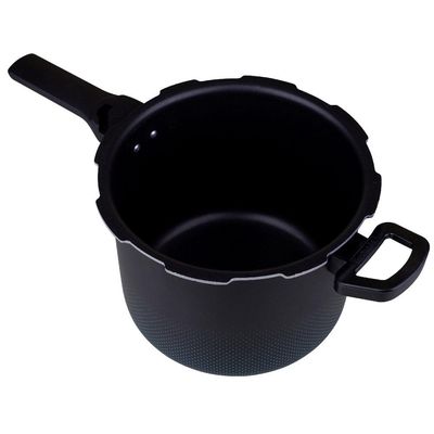Panela de Pressão 4.5L Fechamento Externo Smart Rochedo Preta