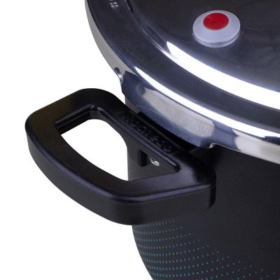 Panela de Pressão 4.5L Fechamento Externo Smart Rochedo Preta