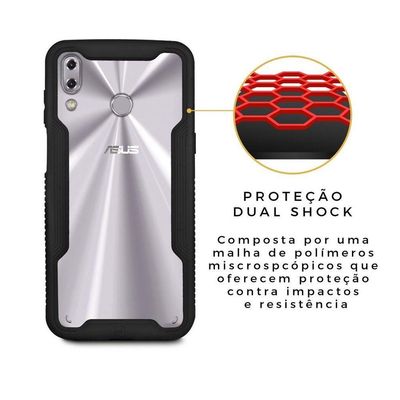Capa Case Capinha Dual Shock Para Novo Asus Zenfone 5 E 5Z - Gshield