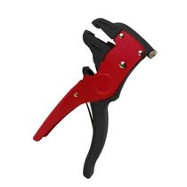 Alicate Para Descascar E Cortar Fios E Cabos Vermelho
