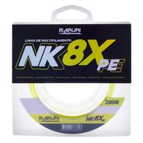 Linha Multifilamento Maruri By Nakamura Nk 8x 0,23mm 24,3lb 200m