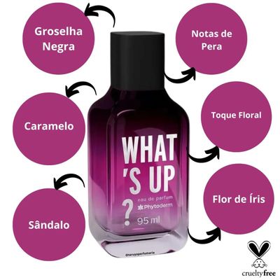 Perfume Phytoderm What's Up Eau de Parfum 95ml Feminino
