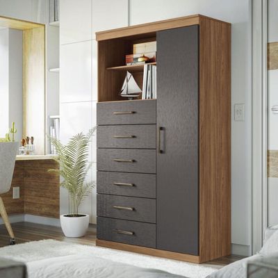 Multi Comoda Maraba Jatoba Com Grafite Santos Andira Jatoba - Grafite