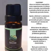 Óleo Essencial De Alecrim Cicatrizante 100% Natural 10ml