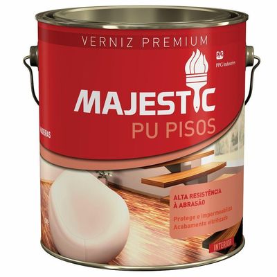 Verniz Para Assoalho De Madeira 3,6 Lts Pu Piso