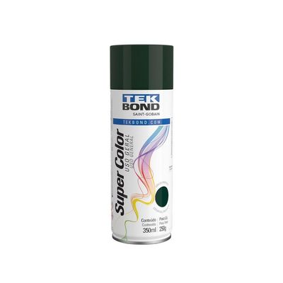 Tinta Aerossol Uso Geral 350ml - Tekbond Verde Escuro