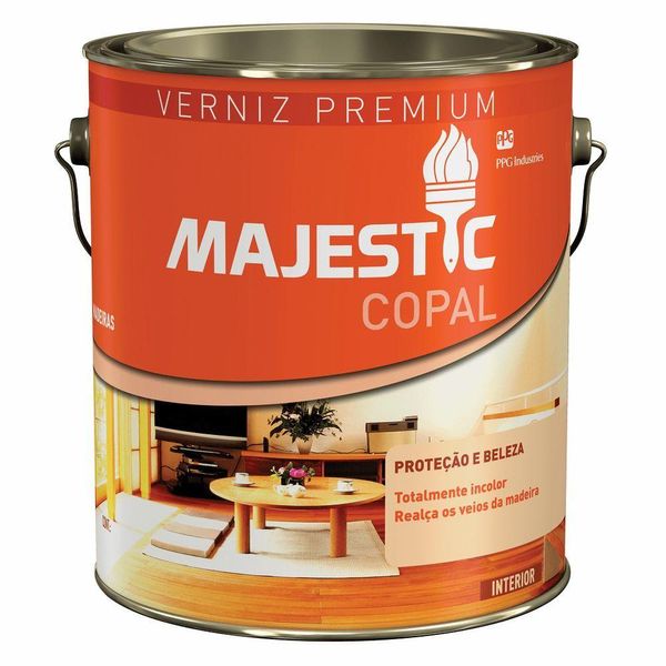Verniz Premium Ppg Majestic Copal 3,6lts - Incolor