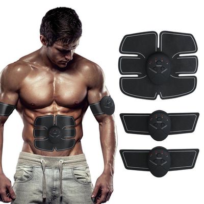 Estimulador Muscular Tonificador Ems 2 Braços Mais 1 Abdômen 3 Em 1