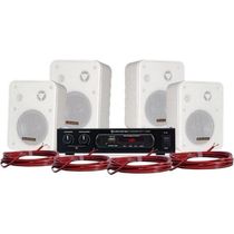 Kit Som Ambiente 400W 4000 V2 Branco Hayonik