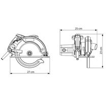 Serra Circular 1400 W 7.1/4" 127 V Tramontina Para Uso Doméstico Tramontina
