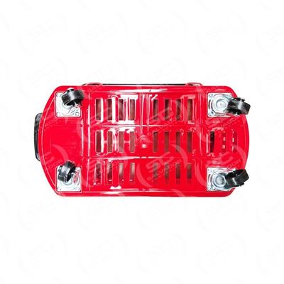 Kit - 5 Cestos Grande Com Rodízio D300 Cód. 3300 Azul - Della Plast