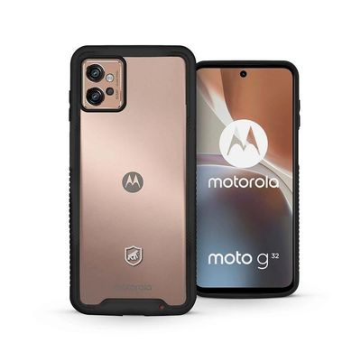 Capa Para Motorola Moto G32 - Stronger Preta - Gshield