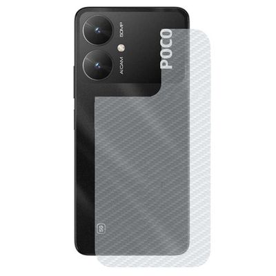 Película Para Xiaomi Poco M6 5g - Traseira De Fibra De Carbono - Gshield