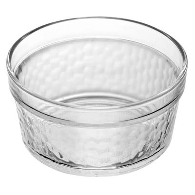 Kit 6 Ramequins de Vidro 200ml Molheira Média Sortida Acompanhamentos Sobremesas Lyor