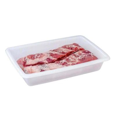 Kit 24 Bandejas Plásticas 7L Bacia Grande Açougue 45x30cm Restaurante Plasvale