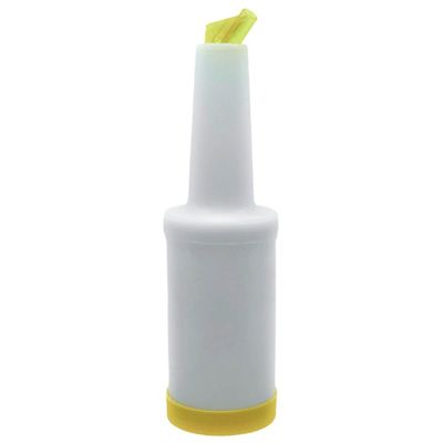 Kit 6 Garrafa de Suco Store'n Pour 1l Amarela Weck Barman Coquetéis Mixologista
