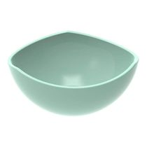 Pote de Sobremesa Doces Avulso 265ml Plástico Trio Crippa Verde Menta Tigela Unitária