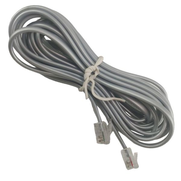 Fio Telefonico Cabo Rj11 Extensao Telefone Fixo 3M