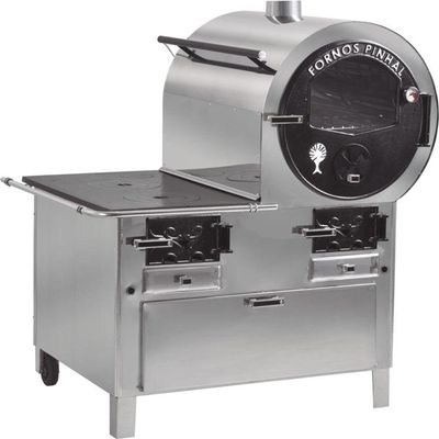 Forno Acoplado Inox Com Caixa E Isolação Fornos Pinhal