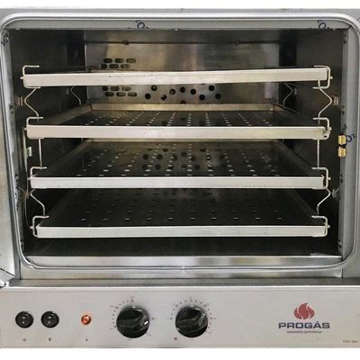 Forno Turbo Elétrico Fast Oven Prp-004 Plus Vermelho - Progas Digital 127v 127v
