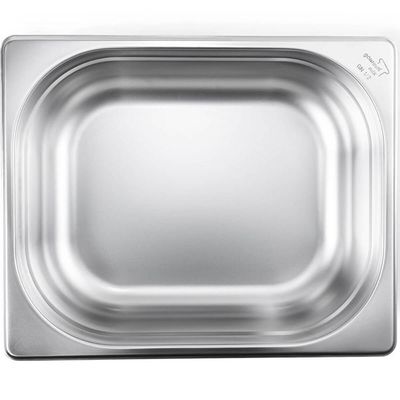 6 Cubas Gastronômicas Inox 1/2 Buffet Restaurante 6,41L Gourmet Mix GX0407