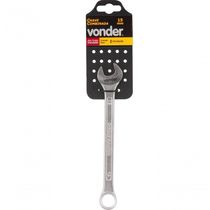 Chave Combinada 15mm Cromo Vanadio Reta - Vonder