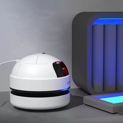 Mini Aspirador Mesa Papa Migalhas Com Coletor Recarregável - Sua Mesa Sempre Limpa com o Robô Mini Aspirador USB