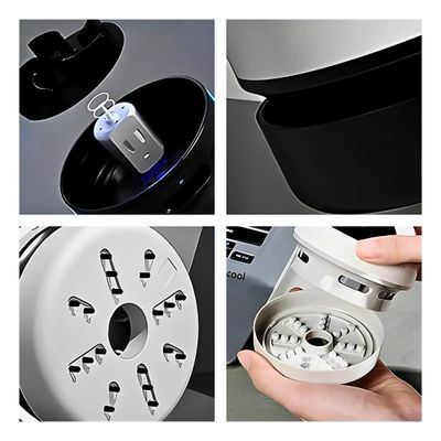 Mini Aspirador Mesa Papa Migalhas Com Coletor Recarregável - Sua Mesa Sempre Limpa com o Robô Mini Aspirador USB