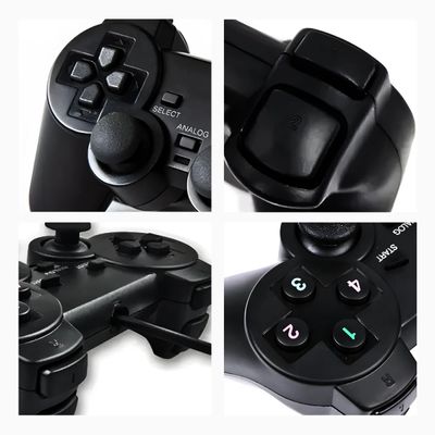 Controle Usb para PC Computador Notebook Joystick Dualshock - Controle USB FR-202 para PC