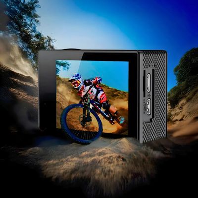 Câmera Filmadora Action Pro 4K Sports ULTRA-HD Wi-Fi Control - À Prova d’Água