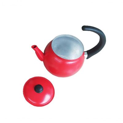 Conjunto Chaleira 2l E Bule Vermelho Craqueado 1,8l Extang
