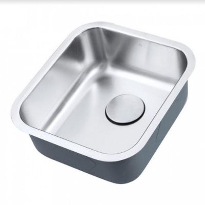 Cuba de Embutir Aço Inox 1mm Escovado C111 41,1x45,7x17,8 Cm