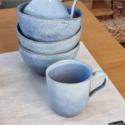Caneca Em Cerâmica Breeze 250ml Porto Brasil