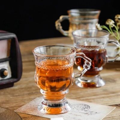 Jogo 12 Caneca De Café 117ml Hanover Vidro Cristalino Transparente Xícara Em Casa Tem