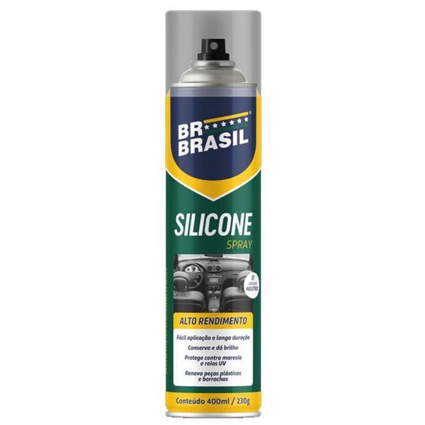 Silicone Spray Lavanda 400ml 230g Br Brasil