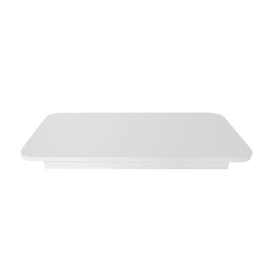 Suporte De Mesa Giratório 360° Para Monitor Tv Branco