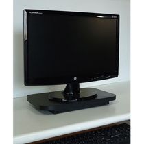 Suporte De Mesa Giratório 360° Para Monitor Preto