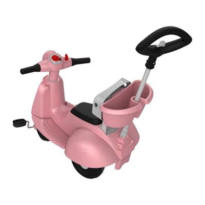 Triciclo Banderetta Passeio E Pedal 1246 Bandeirante Rosa