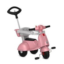 Triciclo Banderetta Passeio E Pedal 1246 Bandeirante Rosa