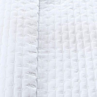 Kit Cobre Leito Colcha Marley Casal Dupla Face - Branco