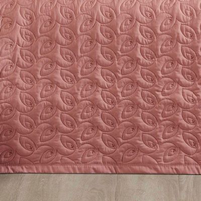 Cobre Leito Queen Florency Micropercal 200 Fios 3 Pçs Rosé