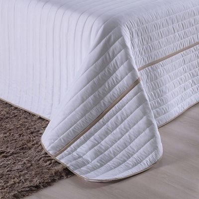 Cobre Leito Queen Inove Dupla Face 200 Fios 5 Peças - Nature