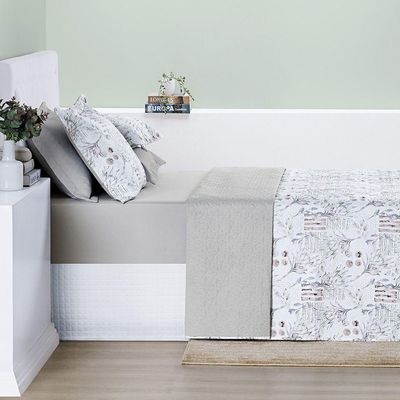 Cobre Leito Cotton Select Casal Padrão 03 Peças - Protea