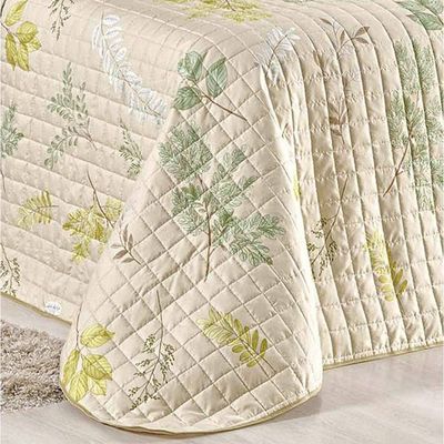 Cobre Leito King Top Line Estampado 180 Fios 3 Peças - Natives